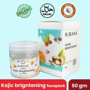 RiBANA Kojic Brightening Face Pack - 50gm